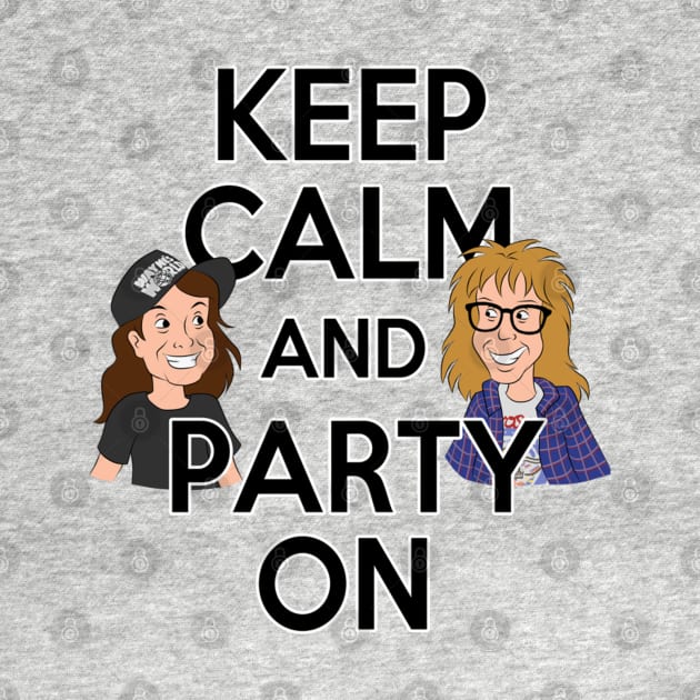 Keep Calm and Party On by Ellador